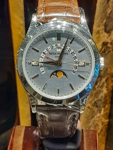 Malacca Malaysia January 2020 Elegant Luxmen Watch Close View Nice — стокове фото