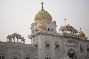 New Delhi India - August 15 2025 - Gurdwara Bangla Sahib is the most prominent Sikh Gurudwara, Bangla Sahib Gurudwara in New Delhi, India inside view