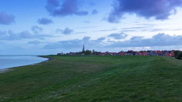 Holandsko Hindeloopen Starý Zchátralý Dřevěný Vlnolamy Začíná Okraji Písečné Pláže — Stock fotografie