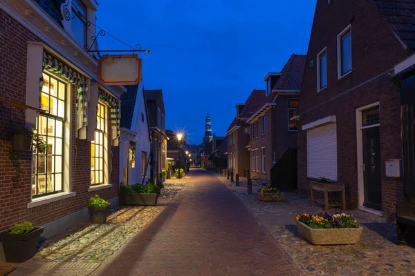 Ολλανδία Hindeloopen Παλιά Ερειπωμένα Ξύλινα Νερά Ξεκινά Στην Άκρη Μιας — Φωτογραφία Αρχείου