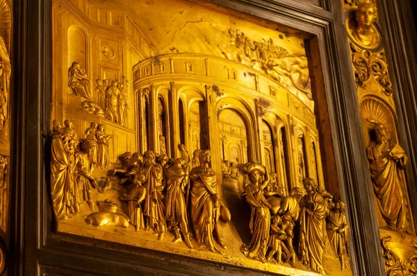 Door Paradise Ghiberti Museu Dell Opera Del Duomo Santa Maria — Stock Photo, Image