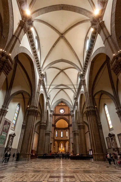 Florence Tuscany Italy October 2012 Interior Santa Maria Del Fiore — Stock Photo, Image