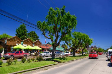 Pucon, Araucania, Şili önemli turizm şehri.