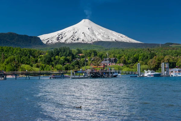 Vulkan Villarrica Pucon Araukanien Chile — Stockfoto