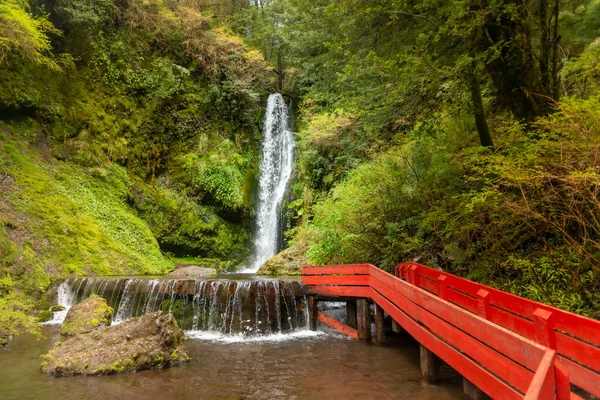 Geometricas Hot Springs Conaripe Vicino Pucon Panguipulli Los Rios Cile — Foto Stock