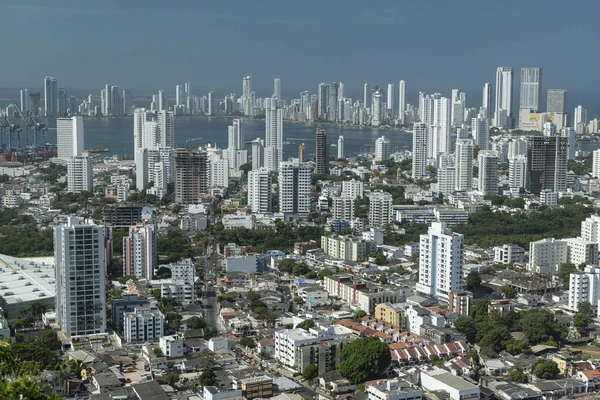 Cartagena Das Indias Bolivar Kolombia Pada Februari 2018 Pemandangan Kota — Stok Foto