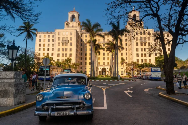 Hotel Histórico Inaugurado 1930 Localizado Beira Mar Bairro Vedado — Fotografia de Stock