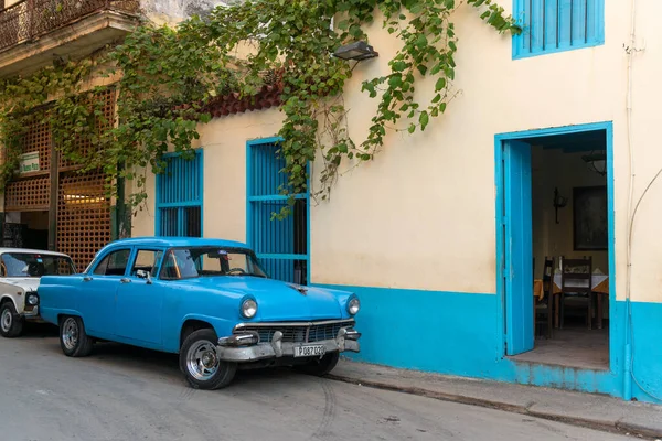 Los Coches Antiguos Habana Son Ahora Una Las Principales Marcas — Foto de Stock