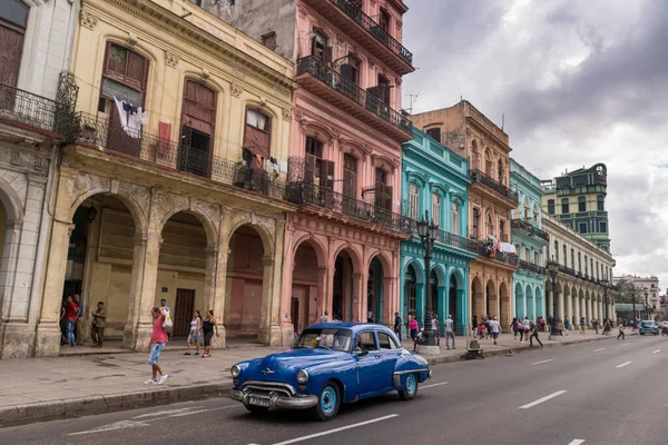 Los Coches Antiguos Habana Son Ahora Una Las Principales Marcas — Foto de Stock