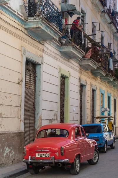 Los Coches Antiguos Habana Son Ahora Una Las Principales Marcas —  Fotos de Stock