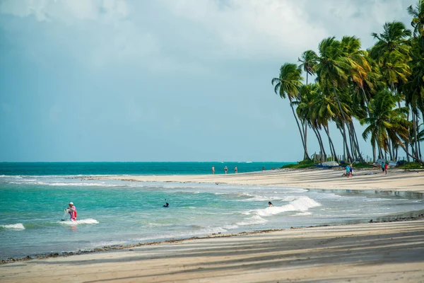 Strand Von Carneiros Tamandare Der Nähe Von Recife Pernambuco Brasilien — Stockfoto