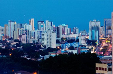 Cuiaba, Mato Grosso State, Brezilya, 27 Ekim 2005. Brezilya 'nın orta batı bölgesinin önemli başkenti.