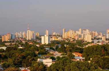 Cuiaba, Mato Grosso State, Brezilya, 27 Ekim 2005. Brezilya 'nın orta batı bölgesinin önemli başkenti.