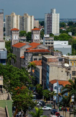 Cuiaba, Mato Grosso State, Brezilya, 27 Ekim 2005. Brezilya 'nın orta batı bölgesinin önemli başkenti.
