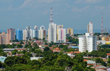 Cuiaba, Mato Grosso State, Brezilya, 27 Ekim 2005. Brezilya 'nın orta batı bölgesinin önemli başkenti.