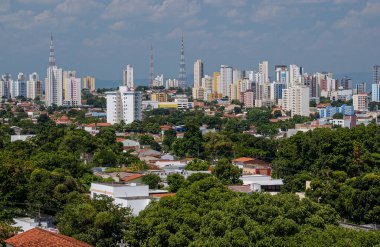 Cuiaba, Mato Grosso State, Brezilya, 27 Ekim 2005. Brezilya 'nın orta batı bölgesinin önemli başkenti.