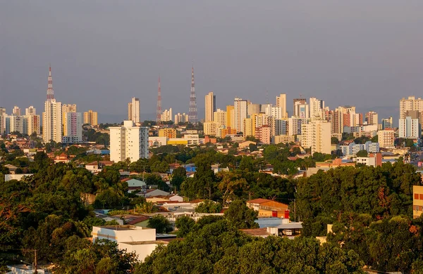 Cuiaba Mato Grosso State Brazil October 2005 Important Capital Central Stock Image