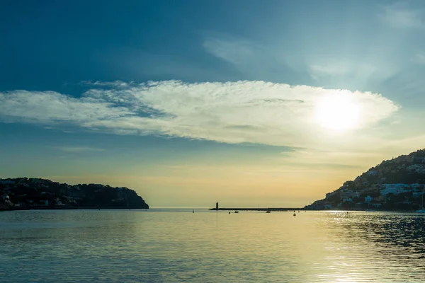 Andratx Limanı Balearic Adaları Mayorka Spanya Nisan 2014 Tarihinde Tekneler — Stok fotoğraf