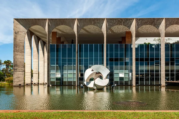 Palacio Itamaraty Sede Del Ministerio Relaciones Exteriores Brasil Brasilia Brasil — Foto de Stock