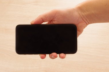 Prag, CZE - 04 11 2018: iPhone X in Hand