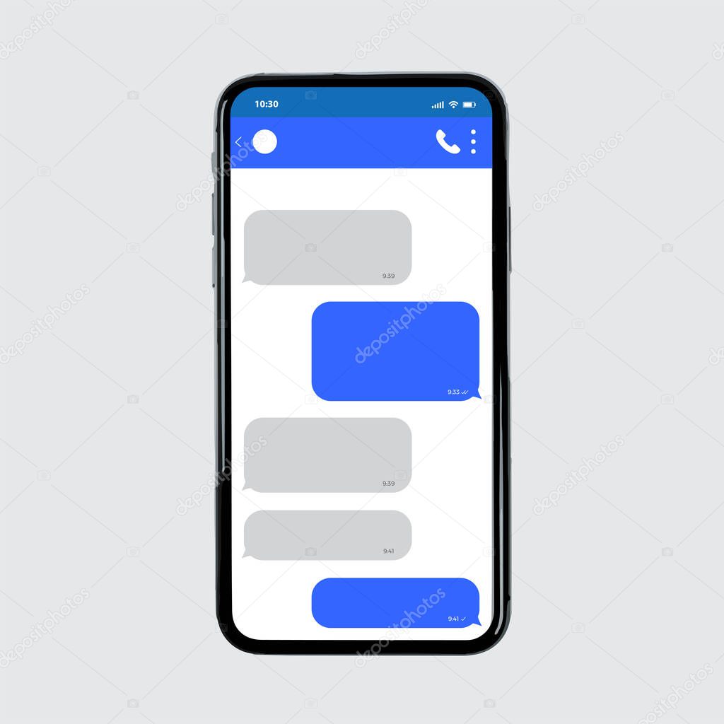 Messenger Mobile Chat Template UI Social App