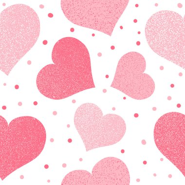 Kusursuz desenli, grunge kalpli. Sonsuz özgeçmiş. Dekoratif tasarım öğesi. Vektör illüstrasyonu.