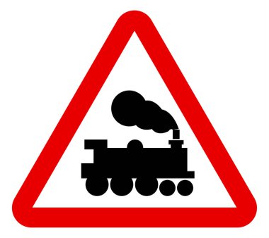 Demiryolu kavşağı uyarısı.