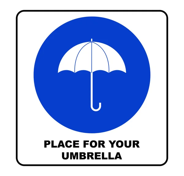 Polož Sem Svůj Mokrý Deštník — Stockový vektor