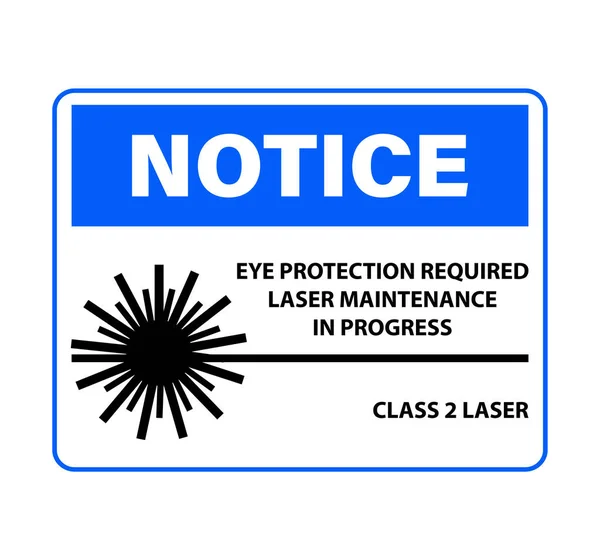 Лазерный Знак Класса — стоковый вектор