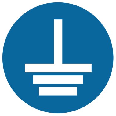 Dünya elektrik yıldırım vektörü simgesi