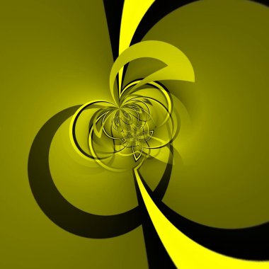 canlı sarı ve siyah güçlü geometrik şekiller ve desenler