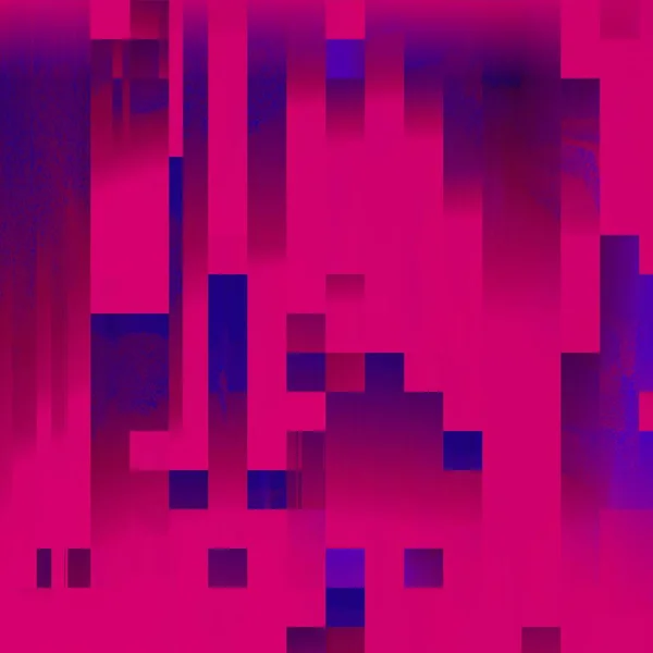 Ontwerp Van Neon Paars Roze Abstract Patroon Met Geometrische Vierkante — Stockfoto