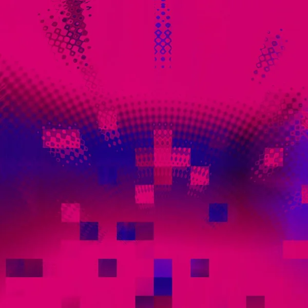 Design Efeito Ondulação Neon Padrão Abstrato Rosa Roxo Com Formas — Fotografia de Stock