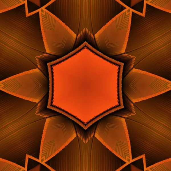 Rostige Geometrische Farbtöne Orange Und Lila Farben Als Geometrische Formen — Stockfoto