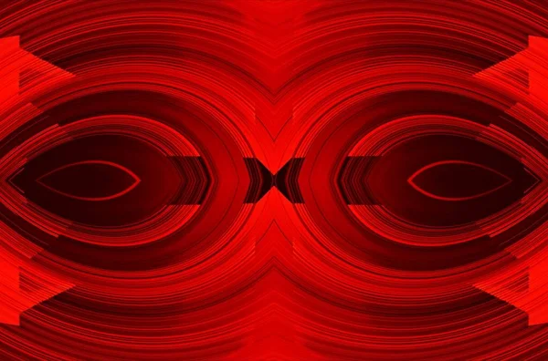 Arte Astratta Sfumature Colore Rosso Scuro Vivido Uno Sfondo Nero — Foto Stock