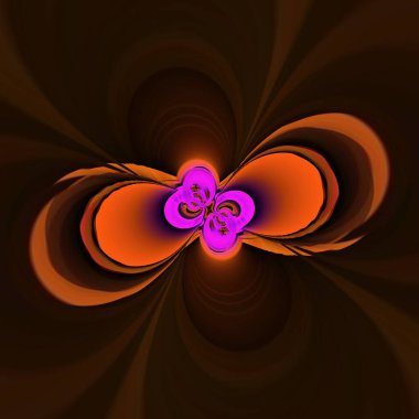 Geometrik şekiller desenler ve tasarımlar olarak turuncu ve pembe mor renklerin paslı geometrik gölgeleri