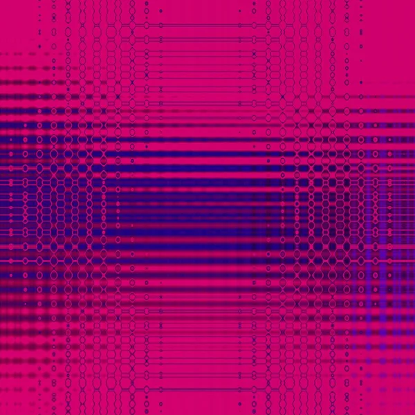 Neon Roxo Rosa Intrincado Padrão Forma Abstrata Design Moldura Mosaico — Fotografia de Stock