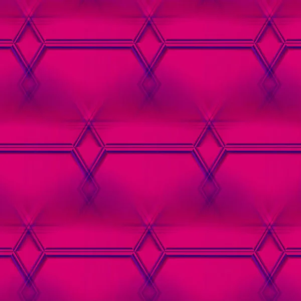 Neón Púrpura Rosa Intrincado Patrón Forma Abstracta Diseño Marco Azulejo —  Fotos de Stock