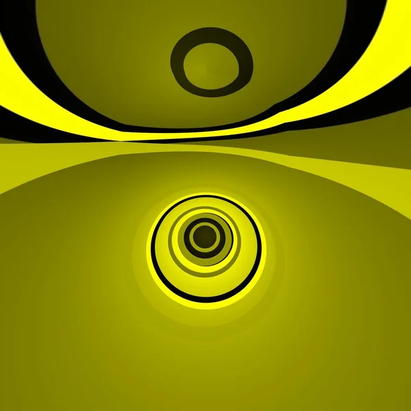 Živé Žluté Černé Silné Složité Geometrické Tvary Vzory Vzory — Stock fotografie