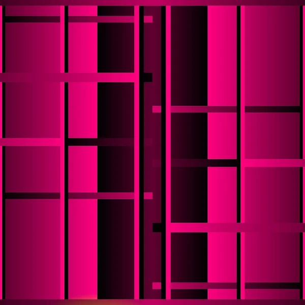 분홍빛 과검은 기하학적 디자인 — 스톡 사진