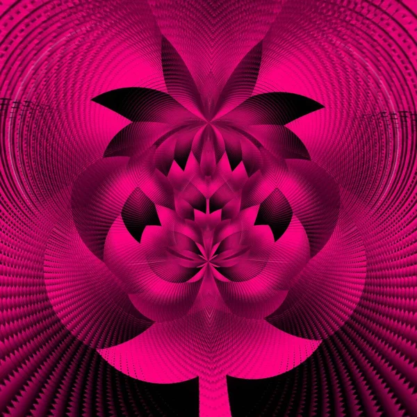 Nuances Rose Violet Texturé Motifs Style Lumière Disco Sur Fond — Photo