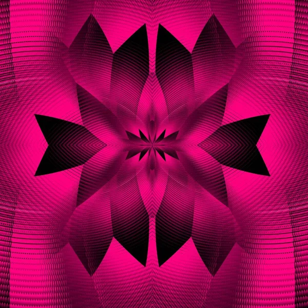 Nyanser Rosa Lila Texturerat Disco Ljus Stil Mönster Svart Bakgrund — Stockfoto
