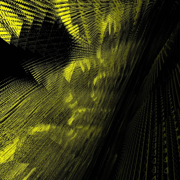 Odstíny Žluté Zlaté Texturované Diskotéky Světelný Styl Vzory Černém Pozadí — Stock fotografie