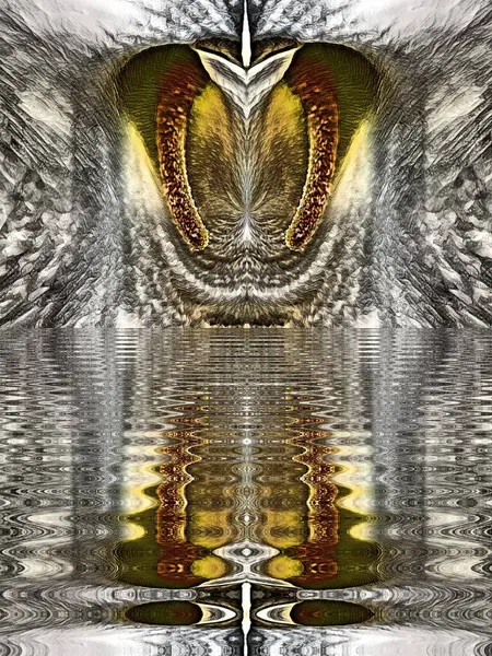 Складні Срібні Золоті Квіткові Фантазійні Візерунки Дизайни Від Повторюваного Крупним — стокове фото