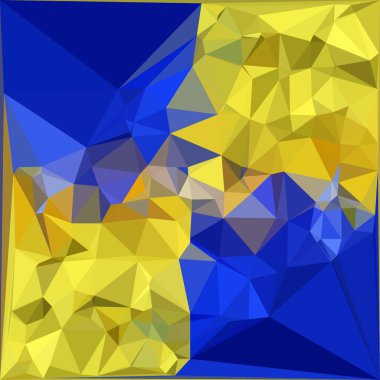 Matisse mavi kağıt geometrik şekiller ve desenlere ilham verdi ve sarı desenler hasat zamanı mısır tarlalarını temsil ediyor. Bulutsuz mavi gökyüzü ve üçgen mozaik tarzda dizayn edilmiş.