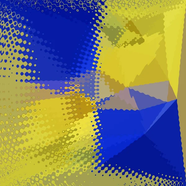 Matisse Inspirou Papel Azul Formas Geométricas Padrões Com Amarelo Representando — Fotografia de Stock