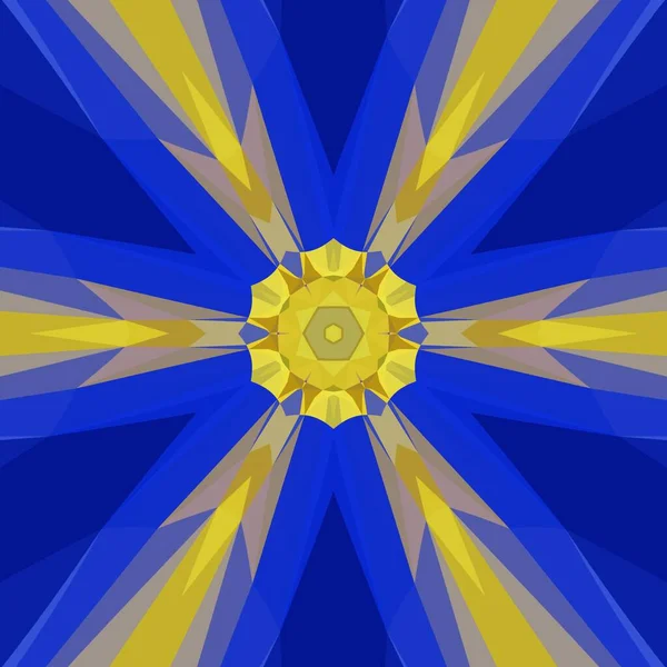 Matisse Ispirato Forme Geometriche Carta Blu Motivi Con Giallo Che — Foto Stock