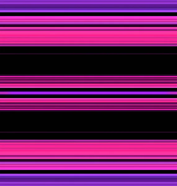 Tonos Rosa Púrpura Forma Raya Lineal Sobre Fondo Negro Con —  Fotos de Stock