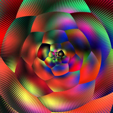 Canlı pembe ışıkla delinmiş metal plaka minimalist desenler ve tasarımlar oluşturuyor.