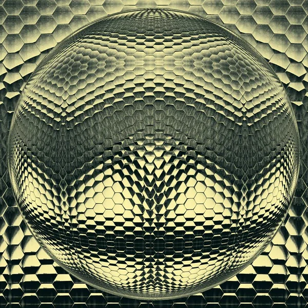 Arte Abstracto Monocromático Tonos Gris Intrincados Patrones Geométricos Futuristas Diseños —  Fotos de Stock